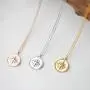 AEREKA Wanderlust Compass Necklace - Craving for Travel Minimal Jewelry for Women - Travel Buddy Idea AEREKA Wanderlust Compass Necklace - Craving for Travel Minimal Jewelry for Women - Travel Buddy Idea