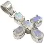 SilverStarJewel 925 Solid Silver Rainbow Moonstone Pendant 1.2'' Wholesale Jewelry SilverStarJewel 925 Solid Silver Rainbow Moonstone Pendant 1.2'' Wholesale Jewelry