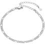 ChainsHouse 925 Sterling Silver Chain Choker Necklace for Women, Cuban/Figaro/Star/Bead/Snake Dainty Statement Jewelry, 13''-14'', Send Gift Box