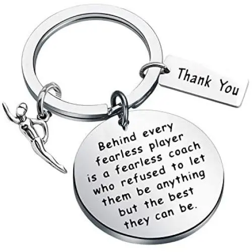 AKTAP Swimming Coach Gifts Coaches Jewelry Behind Every Fearless Player is A Fearless Coach Coaching Appreciation Gift for Swim Team AKTAP Swimming Coach Gifts Coaches Jewelry Behind Every Fearless Player is A Fearless Coach Coaching Appreciation Gift for Swim Team
