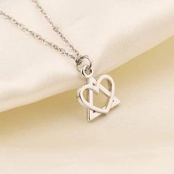 BEKECH Adoption Jewelry Adoption Gift Adoption Heart Pendant Necklace Adoptive Mom Jewelry Foster Mom Gift Stepmom Gift
