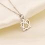 BEKECH Adoption Jewelry Adoption Gift Adoption Heart Pendant Necklace Adoptive Mom Jewelry Foster Mom Gift Stepmom Gift