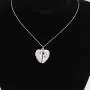 CENWA Memorial Jewelry Those We Love Dont Go Away They Walk Beside Us Every Day Angel Wings Open Locket Necklace