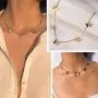 IFKM Butterfly Choker Necklace for Women, 14K Gold Plated Layered Chain Dainty Cute Butterfly Choker Pendant Charm Jewelry Necklace for Girls IFKM Butterfly Choker Necklace for Women, 14K Gold Plated Layered Chain Dainty Cute Butterfly Choker Pendant Charm Jewelry Necklace for Girls