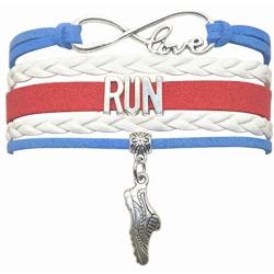 HHHbeauty Run Bracelet Jewelry Runners Running Bracelet Running Gifts Run Jewelry Bracelet Gifts for Women, Girls, Men, Boys, Runners, Running Teacher, Games