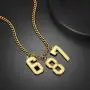 U7 Jewelry Boys Jersey Number Necklace|18K Gold Plated Stainless Steel 0-9 Lucky Number Charm Pendant - Baseball Basketball Football Sport Fan Gift for Men Women, Chain 22-24 Inch,Gift Packed U7 Jewelry Boys Jersey Number Necklace|18K Gold Plated Stainless Steel 0-9 Lucky Number Charm Pendant - Baseball Basketball Football Sport Fan Gift for Men Women, Chain 22-24 Inch,Gift Packed
