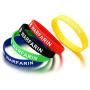 Jakob Miller 5Pcs Silicone Medical Alert Bracelet Blood Thinner Diabetes Warfarin Medical Alert ID Wristband
