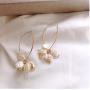 YUNXI New Vintage Earring Geometric Shell Earrings For Women Girl BOHO Resin Drop Earrings Fashion Jewelry