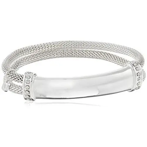 NINE WEST ''Nw Boxed Gifting Bar Stretch Bracelet NINE WEST ''Nw Boxed Gifting Bar Stretch Bracelet