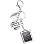 KUIYAI Memorial Keychain I was Always His Angel Now Hes Mine Memorial Picture Frames in Memory of Loved One Sympathy Gift