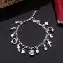 Dofihy 925 Silver Bracelets for Women Bracelet Ladies Bracelet Fashion Jewelry Silver Bracelet