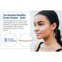 Choker Necklaces for Women | 14k Gold Dipped Satellite Beaded Gold Necklaces for Women | Dainty Necklace Perfect for Layering Necklaces, Simple Choker Necklace, Celebrity Endorsed