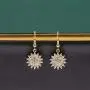 18k Gold Sunflower Drop Earrings Dainty Cubic Zirconia Flower Earrings Hypoallergenic Handmade Earrings Gift for Women Girls 18k Gold Sunflower Drop Earrings Dainty Cubic Zirconia Flower Earrings Hypoallergenic Handmade Earrings Gift for Women Girls