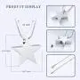 zeqingjw Cremation Jewelry for Ashes Star Ashes Neckalce Memorial Urn Pendant for Human Pet Keepsake Jewelry for Women Men zeqingjw Cremation Jewelry for Ashes Star Ashes Neckalce Memorial Urn Pendant for Human Pet Keepsake Jewelry for Women Men