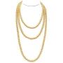 T-Doreen Long Pearl Necklace for Women Girls 69 Inch Layered Strands Necklace