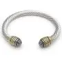 Elegana Bracelet Designer Brand Inspired Antique Women Jewelry Cross Cable Wire Bangle Christmas Day Gifts (D-1) Elegana Bracelet Designer Brand Inspired Antique Women Jewelry Cross Cable Wire Bangle Christmas Day Gifts (D-1)
