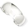 925 Sterling Silver Solid Cuff Bangle Bracelet Expandable Stackable 7 Inch Fine Jewelry For Women Gifts For Her