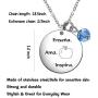 De&ai Teachers in Spanish Apple Necklace, Spanish Teacher Appreciation Gift, Enseña AMA Inspira Necklace