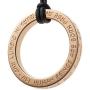 GILARDY Human Rights Pendant P3 Stainless Steel Engraving Human Rights