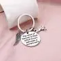HOLLP Inspirational Horse Quotes The Wind of Heaven is That Which Blows Between A Horse’s Ears Keychain Horse Jewelry Equestrians Gift for Equestrian Horse Rider Lovers HOLLP Inspirational Horse Quotes The Wind of Heaven is That Which Blows Between A Horse’s Ears Keychain Horse Jewelry Equestrians Gift for Equestrian Horse Rider Lovers