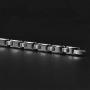 Magnetic Bracelets for Women Magnetic Therapy Titanium Magnetic Bracelets Pain Relief Bracelets Magnetic Free Link+Removal Tool (Silver)