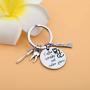 CENWA Dentist Gift Dental Hygienist Gift Dental Keychain Coffee Scrubs and Rubber Gloves Dentist Jewelry Graduation Gift for DH Dentist Assistant