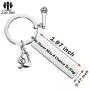 Zuo Bao Singer Gift Music Lovers Gift Never Miss A Chance to Sing Keychain Karaoke Jewelry Microphone Keychain Gift for Musician Zuo Bao Singer Gift Music Lovers Gift Never Miss A Chance to Sing Keychain Karaoke Jewelry Microphone Keychain Gift for Musician