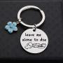 MAOFAED Funny Lilo Gift Leave Me Alone to Die Movie Theme Gift Hibiscus Charm Jewelry Gift for Fan