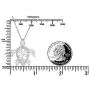 Ladytree 925 Sterling Silver Stingray Necklace Manta Ray Turtle Dolphin Charm Tortoise Necklace Sea Animal Tree of Life Jewelry Sea Lover Gifts for Women