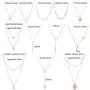 Dremcoue 12 Pcs Layered Choker Necklace for Women Girls Handmade Dainty Chain Necklace Set Pearl Coin Circle Bar Moon CZ Star Pendant Necklace Dremcoue 12 Pcs Layered Choker Necklace for Women Girls Handmade Dainty Chain Necklace Set Pearl Coin Circle Bar Moon CZ Star Pendant Necklace