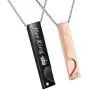 Gift for Lover His Queen Her King Stainless Steel Couple Bracelets for Women Men Jewelry Matching Set (His Queen Her King Necklace) Gift for Lover His Queen Her King Stainless Steel Couple Bracelets for Women Men Jewelry Matching Set (His Queen Her King Necklace)