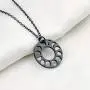KUIYAI Round Lunar Phases of The Moon Pendant Necklace Lunar Black Necklace Moon Phases Pendant Necklace Triple Goddess Jewelry for Men Women KUIYAI Round Lunar Phases of The Moon Pendant Necklace Lunar Black Necklace Moon Phases Pendant Necklace Triple Goddess Jewelry for Men Women