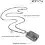 JADENOVA Healing Crystal Necklace for Women Tree of Family Pendant Family Tree Wire Wrapped Jewelry Energy Healing Teardrop pendant (24 Inches Stainless Steel Chain)