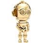 Annmors Star War, The Child,Yoda Charm Black Enamel Charm fits Pandora Charms Bracelets for Woman-925 Sterling Silver Dangle Pendant,Jewelry Gifts for Women Bracelet&Necklace
