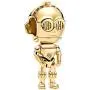 Annmors Star War, The Child,Yoda Charm Black Enamel Charm fits Pandora Charms Bracelets for Woman-925 Sterling Silver Dangle Pendant,Jewelry Gifts for Women Bracelet&Necklace