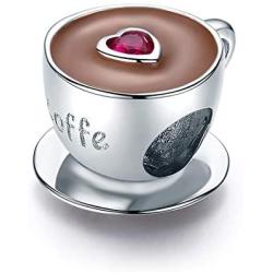 Coffee Charms for Pandora Bracelets 925 Sterling Silver Beads Jewelry Gift for Women