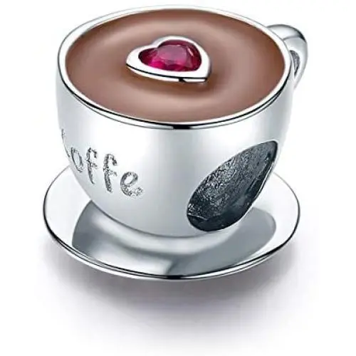 Coffee Charms for Pandora Bracelets 925 Sterling Silver Beads Jewelry Gift for Women Coffee Charms for Pandora Bracelets 925 Sterling Silver Beads Jewelry Gift for Women
