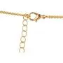 LUX ACCESSORIES Gold Tone Green Weed Pot Leaf Green Rhinestones Chain Necklace LUX ACCESSORIES Gold Tone Green Weed Pot Leaf Green Rhinestones Chain Necklace
