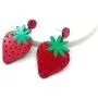 Strawberry Earrings Acrylic Big Drop Dangle Earrings, Cute Fun Fruit Dangle Earrings, Light Fashion Earrings for Women and Girls Strawberry Earrings Acrylic Big Drop Dangle Earrings, Cute Fun Fruit Dangle Earrings, Light Fashion Earrings for Women and Girls