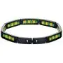In Season Jewelry Black Stainless Steel Link Wristband Ilde de Orula Bracelet Babalawo Santeria 8'' In Season Jewelry Black Stainless Steel Link Wristband Ilde de Orula Bracelet Babalawo Santeria 8''