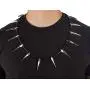Bioworld Marvel Black Panther Metal Claw Collar Costume Necklace Cosplay Jewelry Bioworld Marvel Black Panther Metal Claw Collar Costume Necklace Cosplay Jewelry