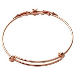 SENFAI Nickel Free,Vampire Bats Wiring Bracelet Adjustable Expandable Wire Bangles