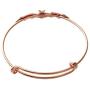 SENFAI Nickel Free,Vampire Bats Wiring Bracelet Adjustable Expandable Wire Bangles