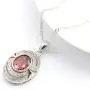GZJY Red Cubic Zirconia Women Jewelry Set Silver Color Bracelet Earrings Necklace Pendant Jewelry GZJY Red Cubic Zirconia Women Jewelry Set Silver Color Bracelet Earrings Necklace Pendant Jewelry
