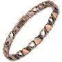 Feraco Women Copper Magnetic Bracelet Magnet Therapy Bracelets Pain Relief for Arthritis Love Heart 99.99% Solid Copper Jewelry Adjustable with 2 Buckets Feraco Women Copper Magnetic Bracelet Magnet Therapy Bracelets Pain Relief for Arthritis Love Heart 99.99% Solid Copper Jewelry Adjustable with 2 Buckets