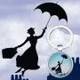 WSNANG Mary Poppins Keychain Practically Perfect in Every Way Mary Poppins Inspirational Gifts for Her WSNANG Mary Poppins Keychain Practically Perfect in Every Way Mary Poppins Inspirational Gifts for Her