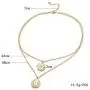 Jovono Boho Multilayered Necklace Star Moon Pendant Jewelry Necklace Chains for Women and Girls (Gold) Jovono Boho Multilayered Necklace Star Moon Pendant Jewelry Necklace Chains for Women and Girls (Gold)