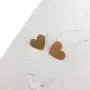 NIEVOS JEWELRY 24k Gold Plated Earring 24k Gold Plated, Thin Design Heart Shaped Earring. Love And Joy Handmade Gift Jewelry Made By Women Designer Love For Her NIEVOS JEWELRY 24k Gold Plated Earring 24k Gold Plated, Thin Design Heart Shaped Earring. Love And Joy Handmade Gift Jewelry Made By Women Designer Love For Her