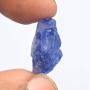 Gemhub A Grade Natural Raw Rough Blue Sapphire 9.00 Ct Healing Crystal Rough Sapphire Stone for Cabbing