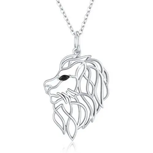 Waysles Wolf/Lion/Butterfly Necklace Celtic Knot Pendant 925 Sterling Silver Animal Jewelry Gift for Women/Girls/Teens Birthday with Packing Box Waysles Wolf/Lion/Butterfly Necklace Celtic Knot Pendant 925 Sterling Silver Animal Jewelry Gift for Women/Girls/Teens Birthday with Packing Box